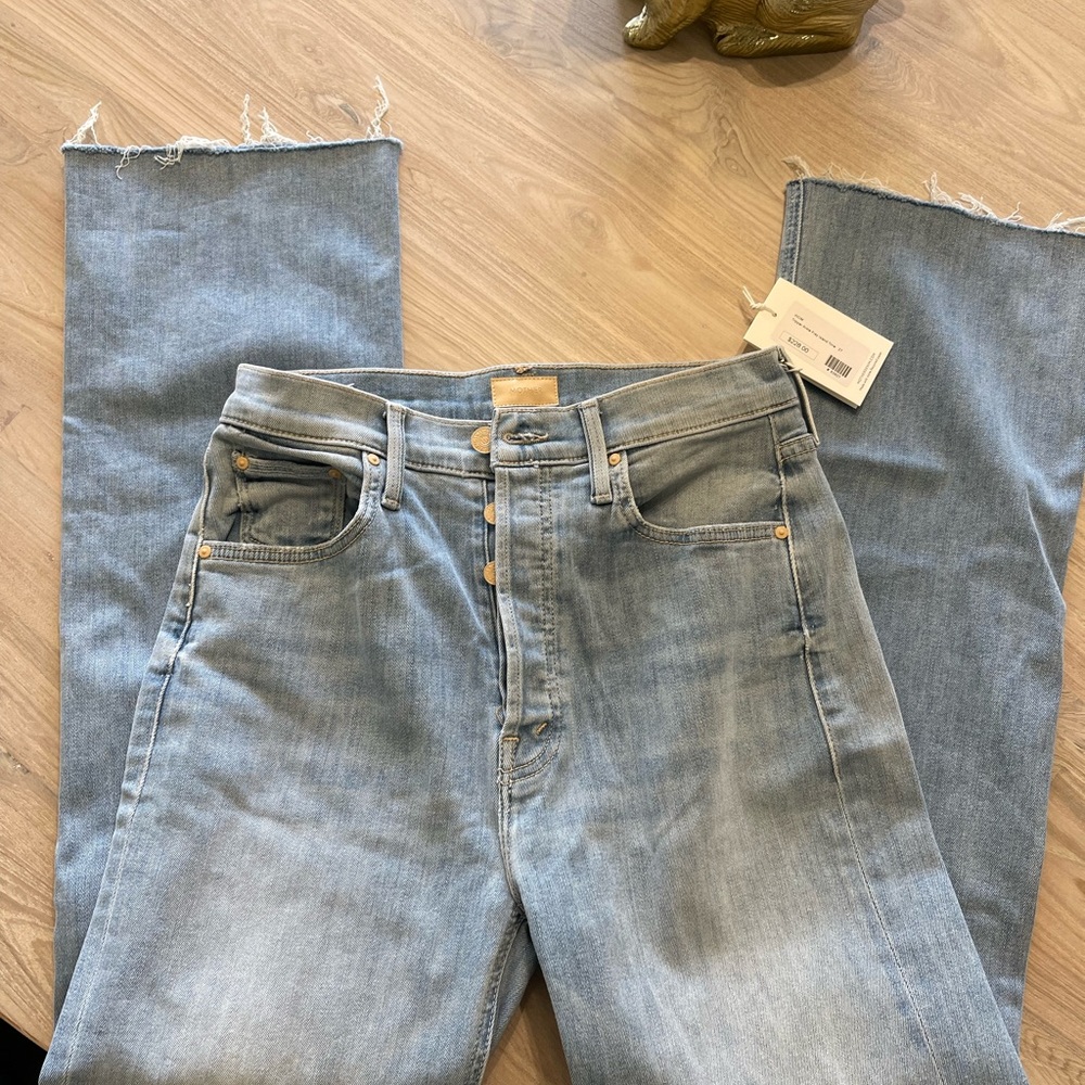 MOTHER the tripper ankle fray size 27